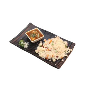 Odia Upma (250g) with Aloo Dum