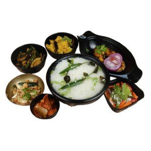 Odisha Dahi Pakhala Veg Thali